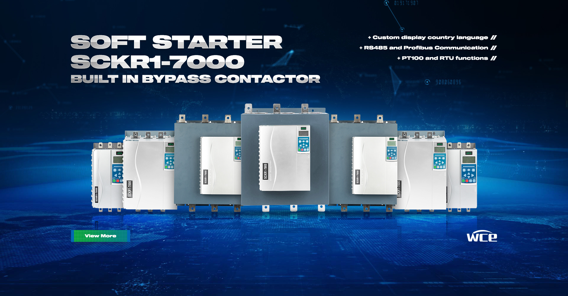 Karatteristiċi tas-Serje SCKKR1-7000 Start Starter SCKKR1-7000